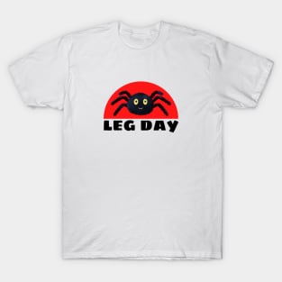 Leg Day | Spider Pun T-Shirt